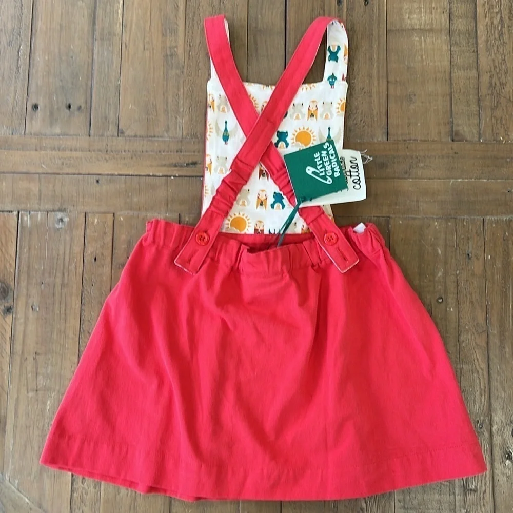 Little Green Radicals washed red